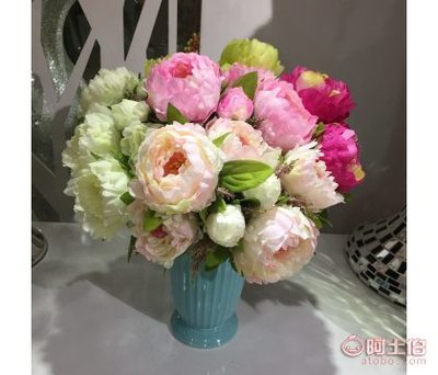 天津欣雅花藝 仿真花卉領域的專業制造商與批發商，專注芍藥牡丹一件代發